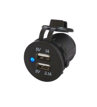 12V DC lighter socket USB