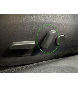 Model 3 / Y  Seat switch button Left hand back rest-Black