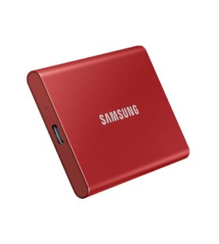  Samsung Portable T7, 500GB external SSD-Red
