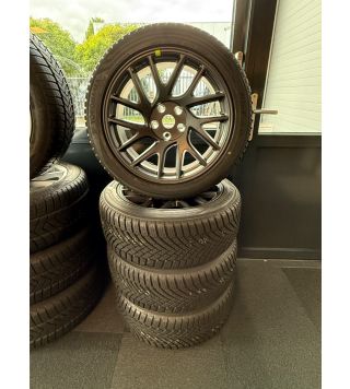 Model 3 18" OEM Photon  wheel set with winter tires