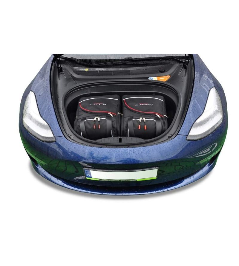Custom travel bag set for Tesla Model 3 - Tesland