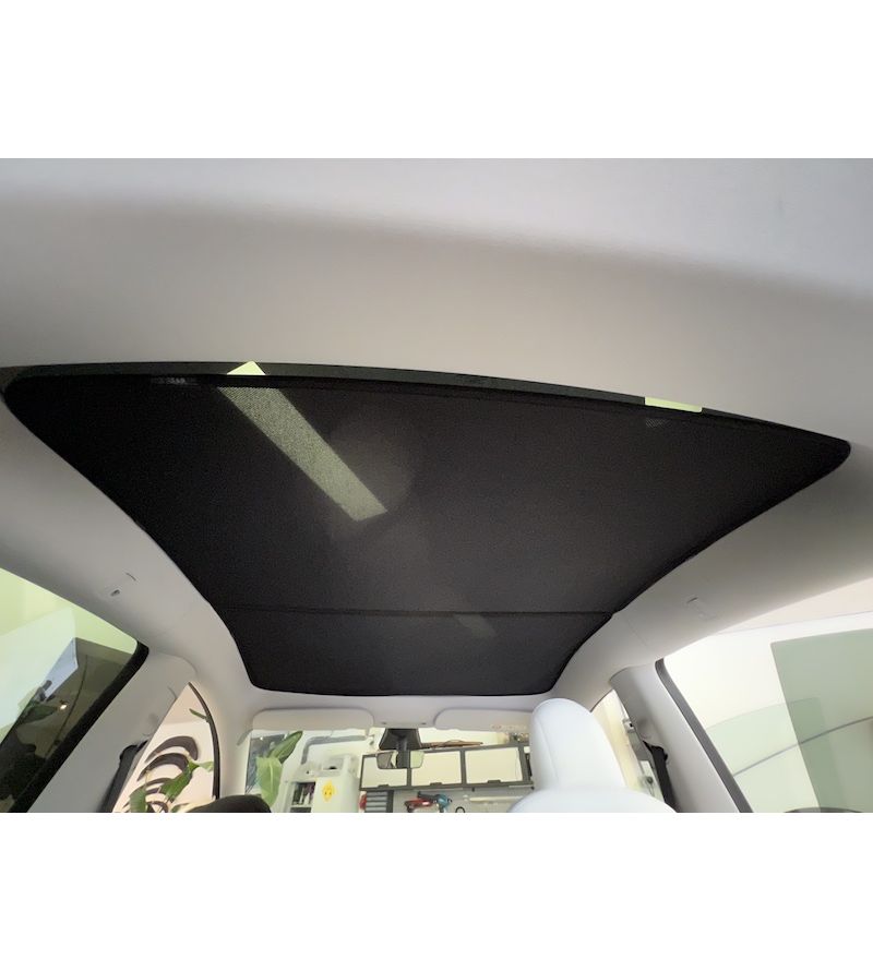 Model Y - Glass roof sunshade (2 pieces) - Tesland