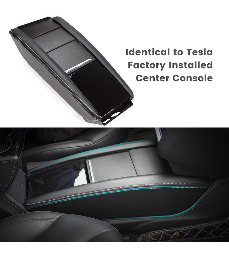 Model S - Mittelkonsoleneinsatz - die vor Mai 2016 produziert
